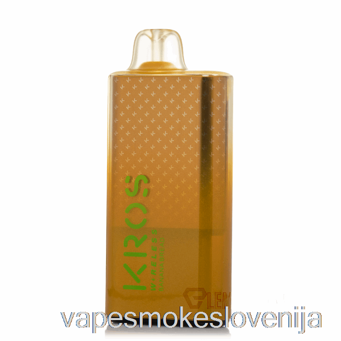 Vape Petrol Kros Wireless 9000 Bananin Kruh Za Enkratno Uporabo